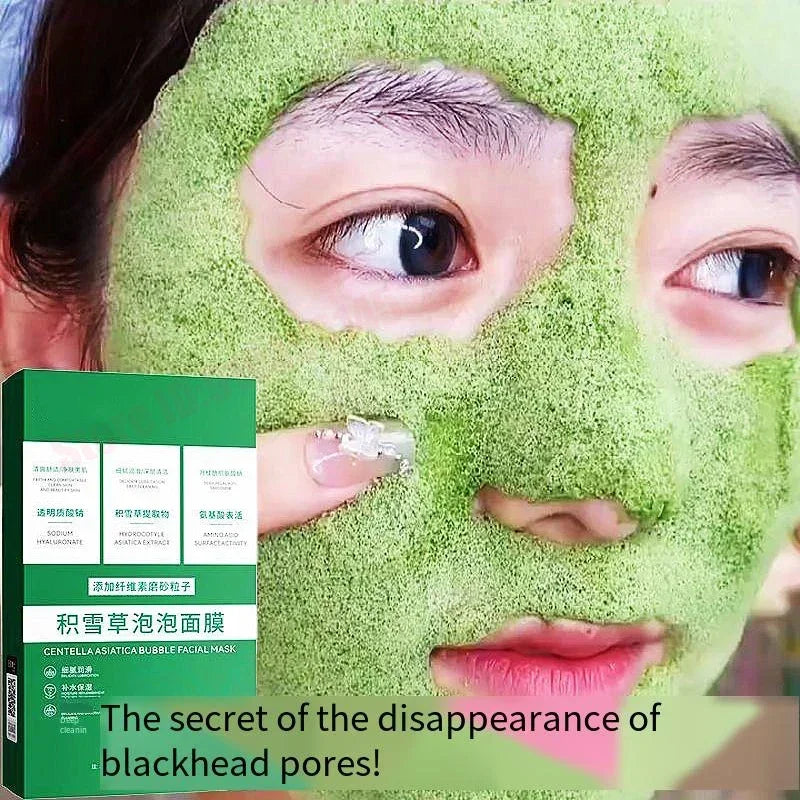 🔥Masque Facial de visage à bulles, mousse purifiante🔥