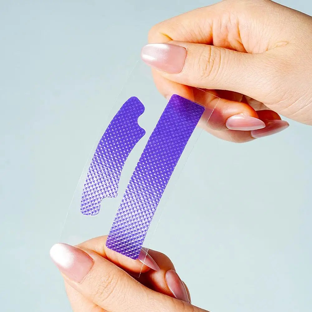 Bandes blanchissantes violettes pour les dents