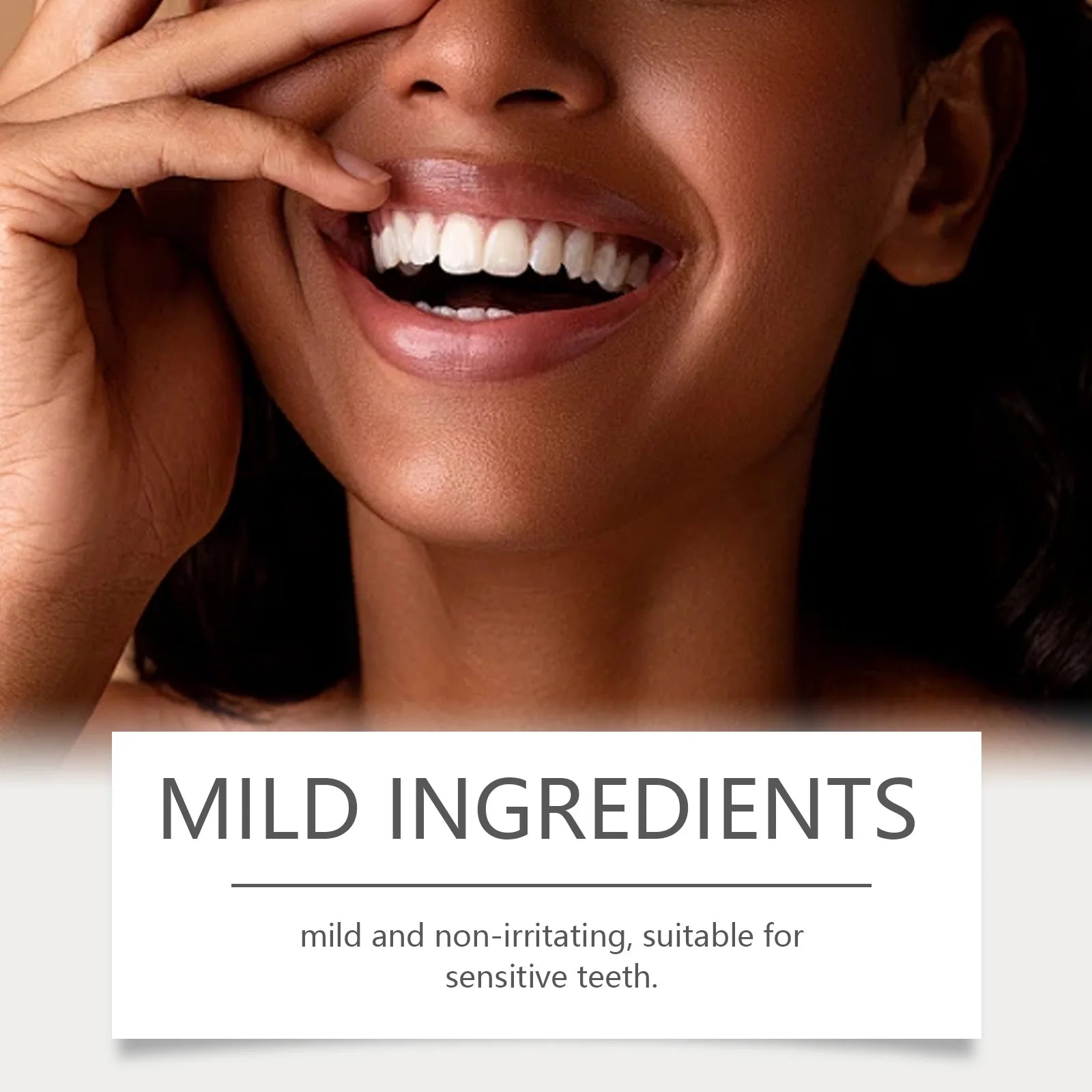 Bandes blanchissantes violettes pour les dents